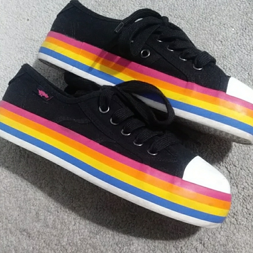 Rainbow sneakers